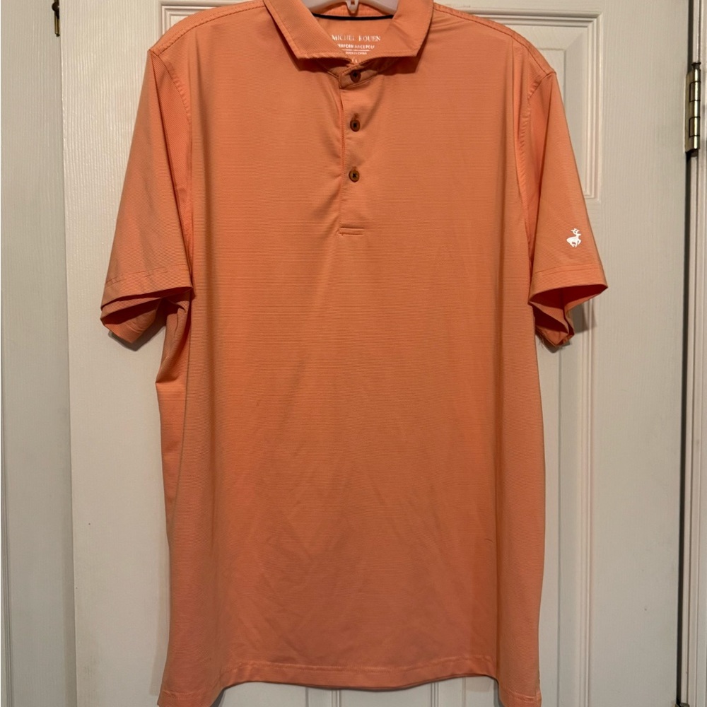 Men's Orange Dri-fit Polo Shirt